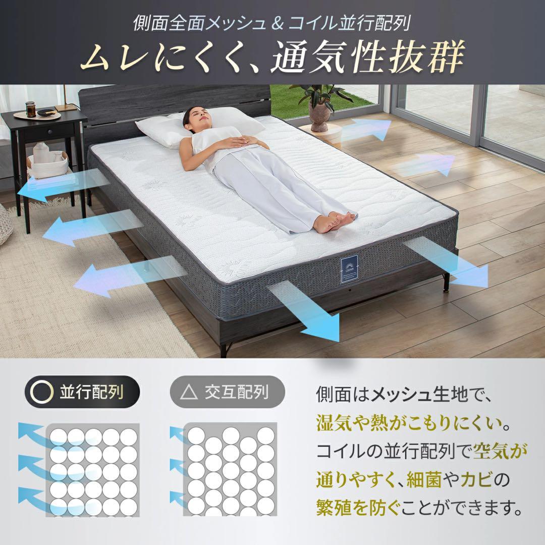 ごくみん GOKUMIN プレミアム スプリングマットレス 極厚 20cm