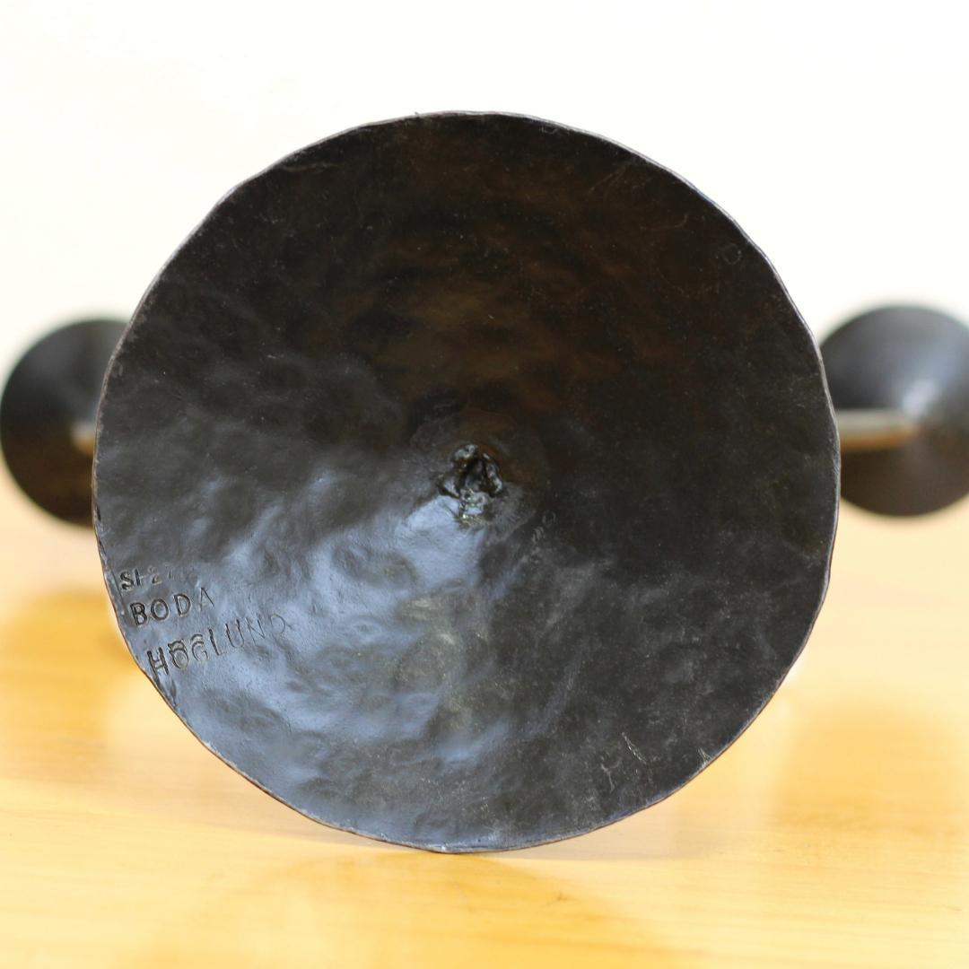 【初期・大・刻印】Erik Hoglund　エリックホグラン　キャンドルホルダー