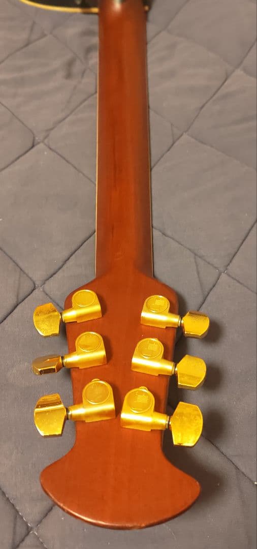 Ovation Celebrity Deluxe ハードケース、ストラップ付き