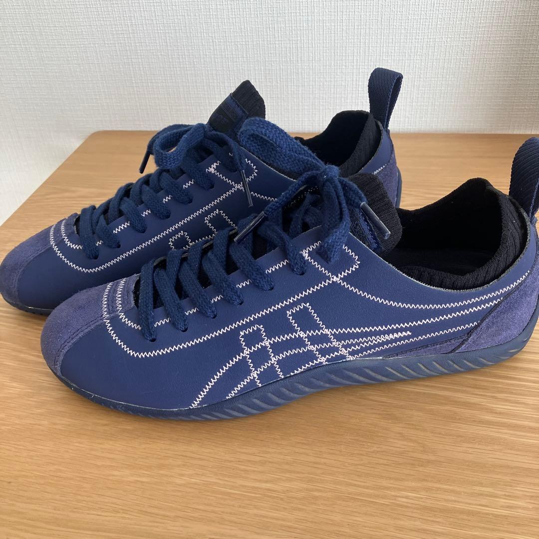 オニツカタイガーSCLAW ネイビー カジュアルシューズ24センチ