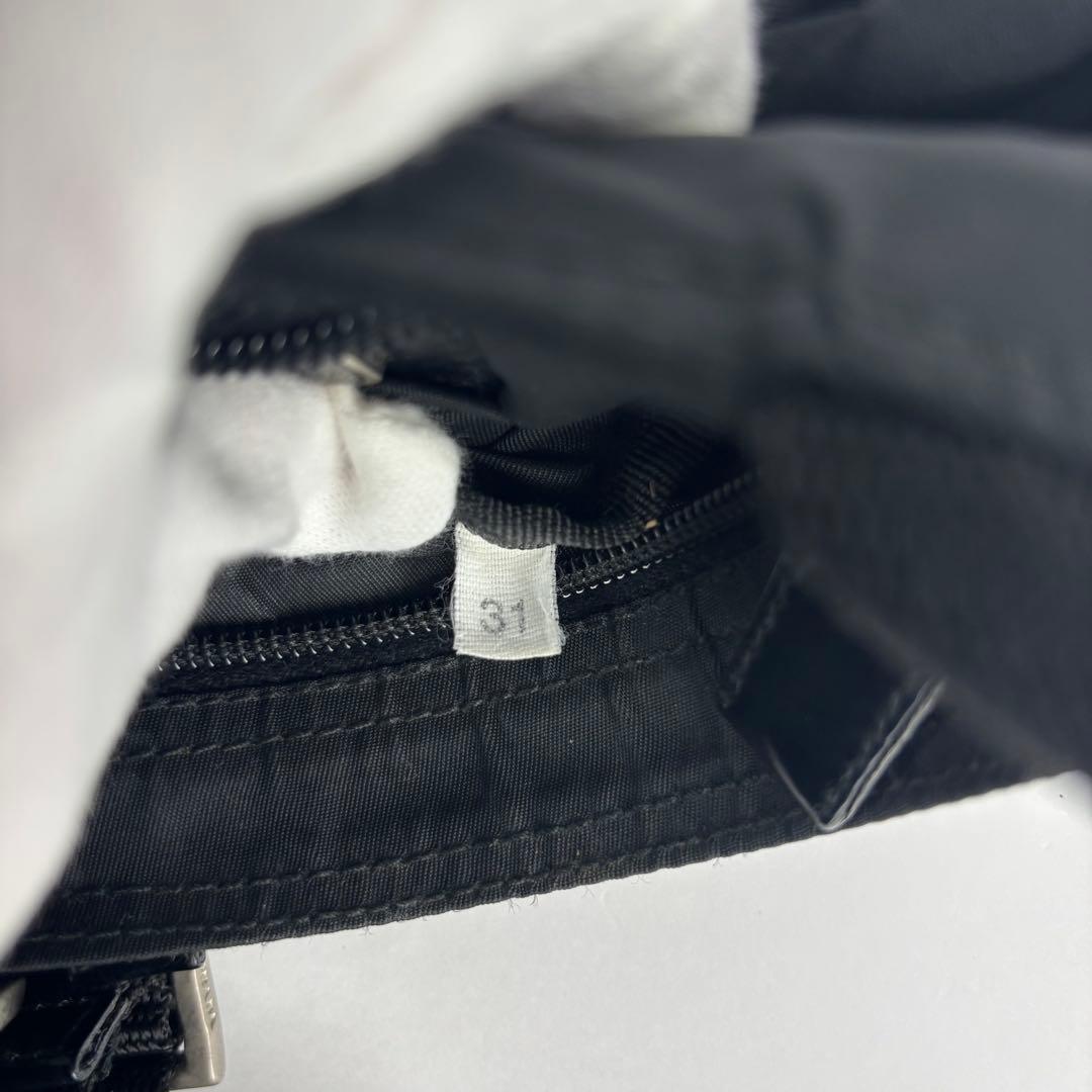 極美品 PRADA プラダ ミニショルダーバッグ サコッシュ ナイロン レザー