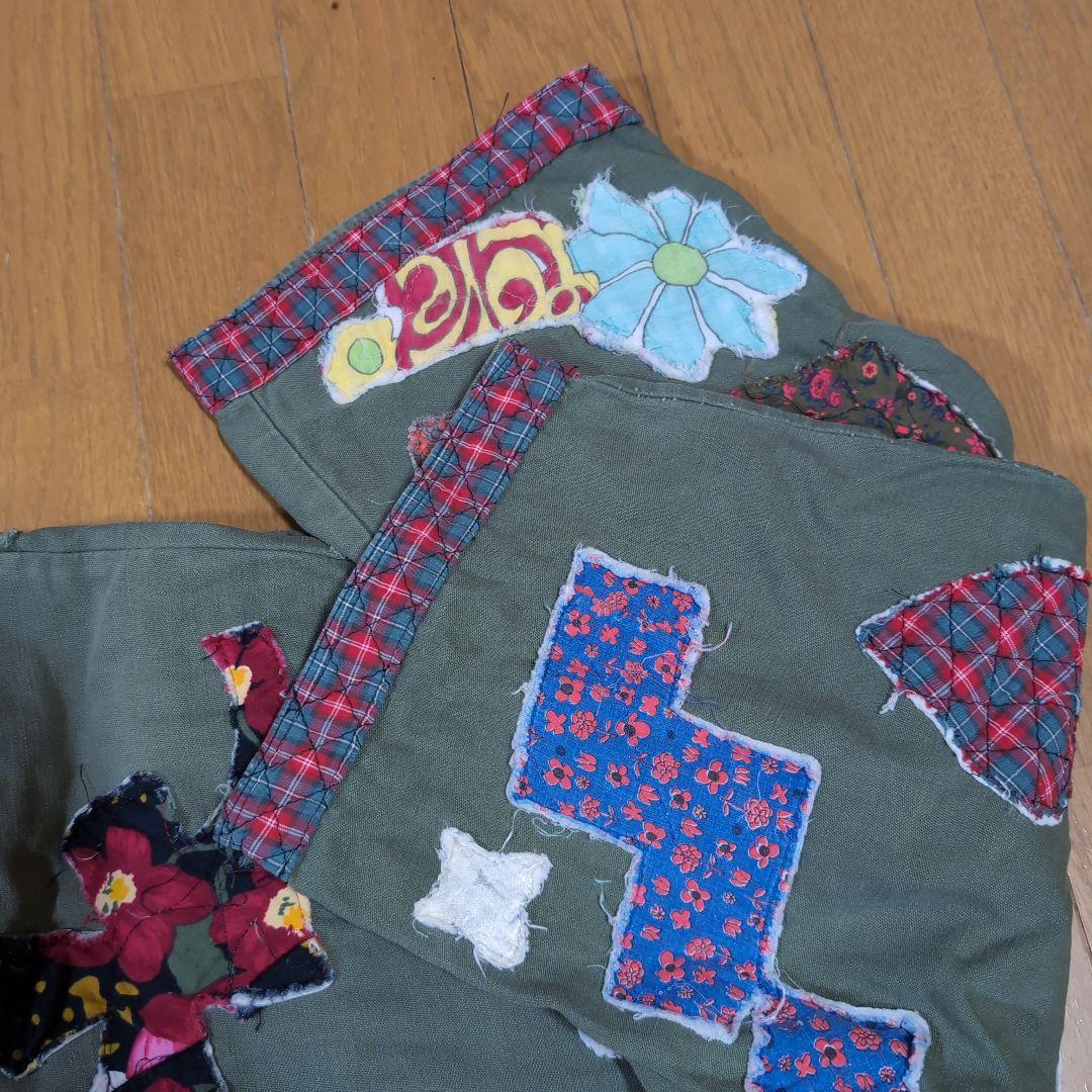 ミリタリーリメイク　　パッチワークパンツ