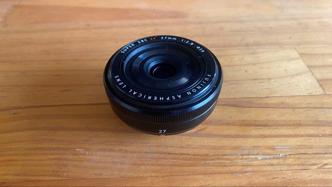 【ジャンク】XF27mm F2.8 動作未確認