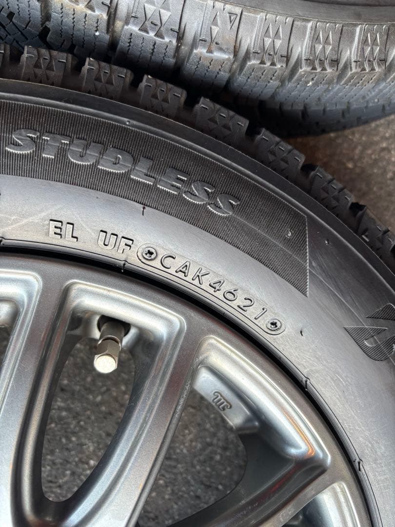 ◇送料込み◇ 155/65R13 中古スタッドレスホイールセット VRX2