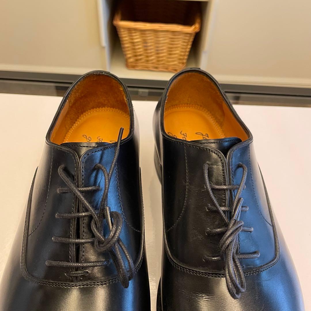 未使用 ジャランスリワヤ 革靴 ストレートチップ 黒 サイズ40