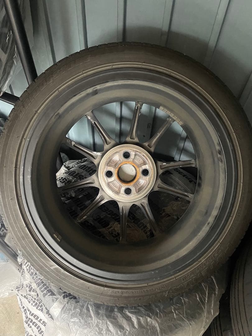 アクア GS 17インチ ホイール4本セット　195/45R17