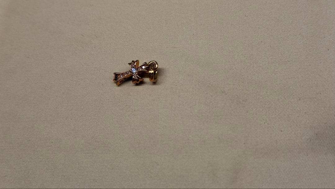 クロムハーツ　ベイビーファット　22K 純正パヴェダイヤ ネックレス　新品