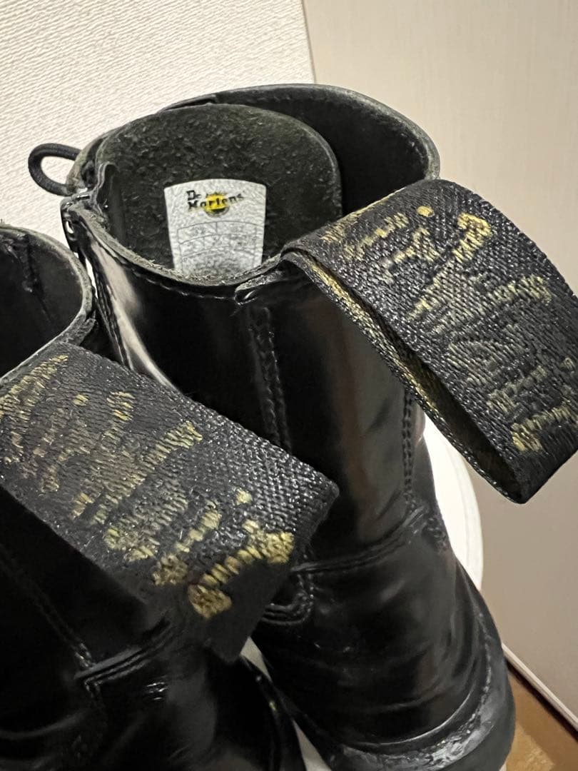 Dr.Martens JADON ブラック　UK9.5 厚底