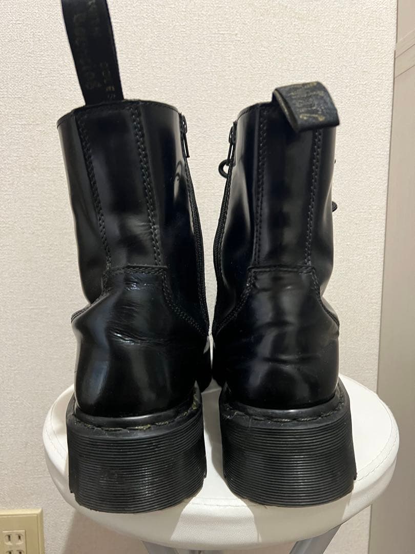 Dr.Martens JADON ブラック　UK9.5 厚底
