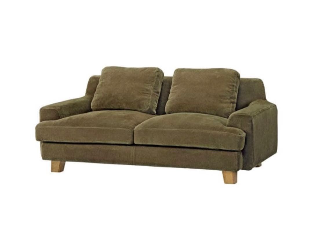 UNICO GREIG 3シーター （カーキ）