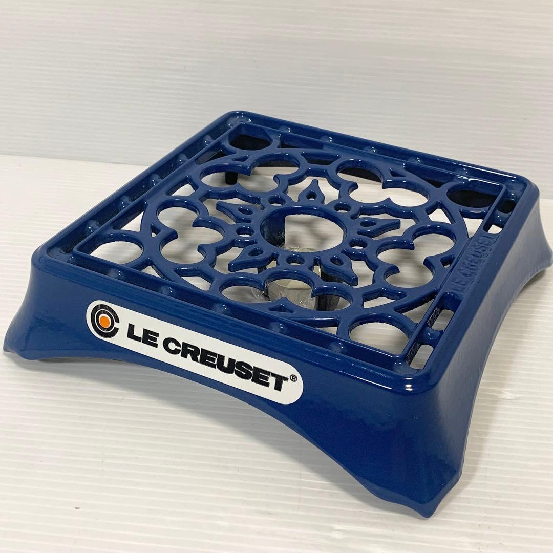 ル・クルーゼ鍋敷き トリベット キャンドルワォーマー　キャンドル付き