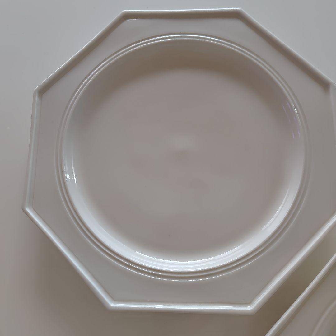 濱岡健太郎 八角プレート 24cm 2枚セット