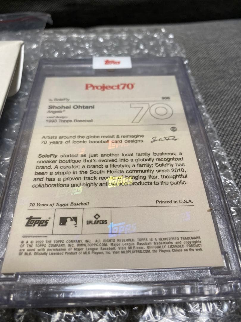 バ*ダ様 Topps Project70 大谷翔平カード【美品】