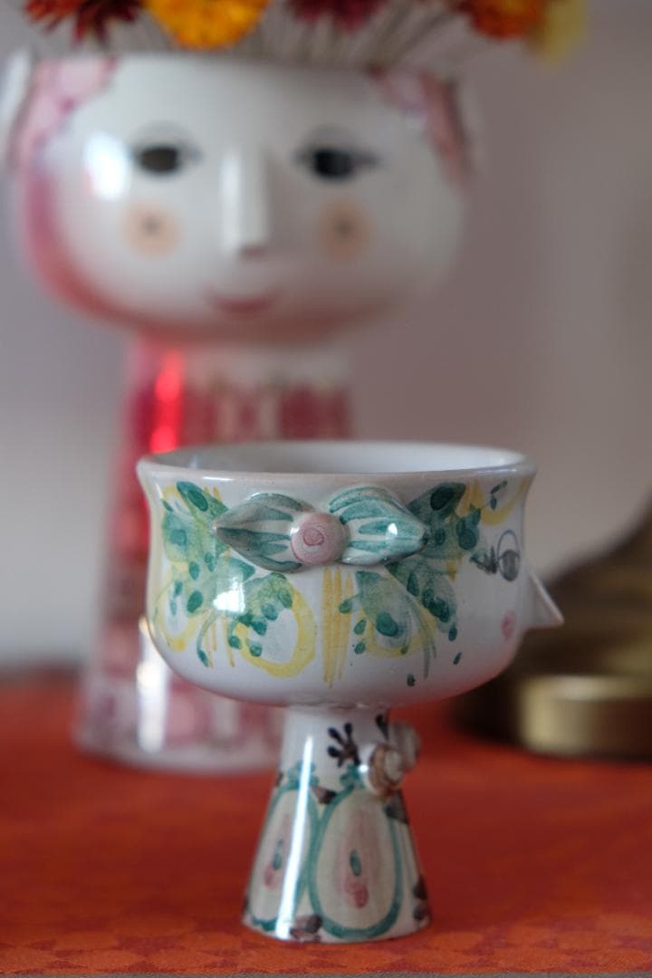 北欧ヴィンテージ ビヨン・ヴィンブラッド 花瓶 プランター プレート 皿 作家物