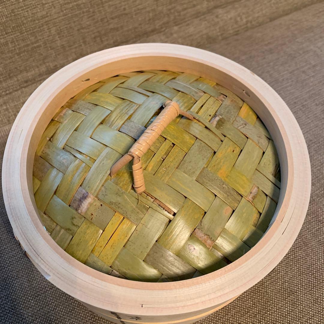 木曽駒印　檜せいろ蒸籠　21センチ未使用品　ひのき蒸し器 照宝も