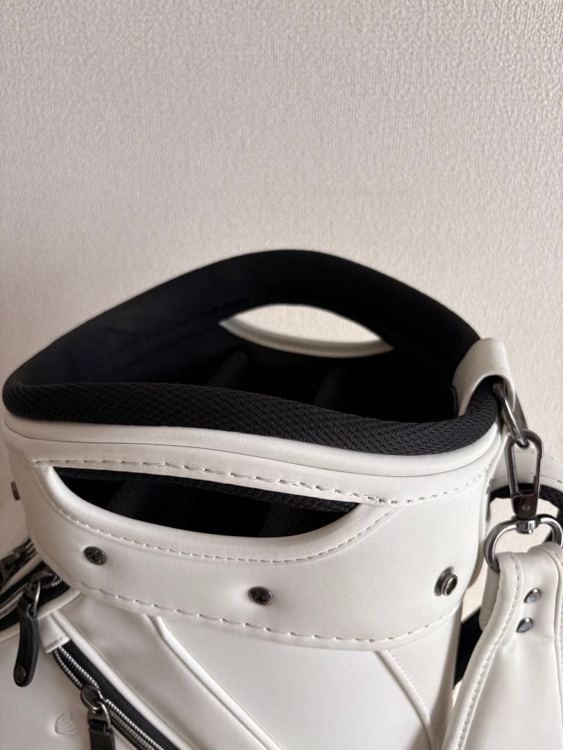 Vessel ゴルフバッグ ホワイト