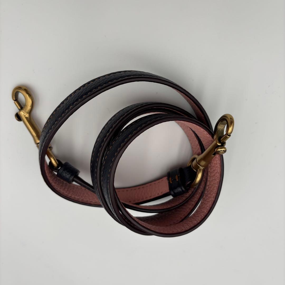 COACH コーチ デニムブルー ショルダーバッグ 2way ティーローズ