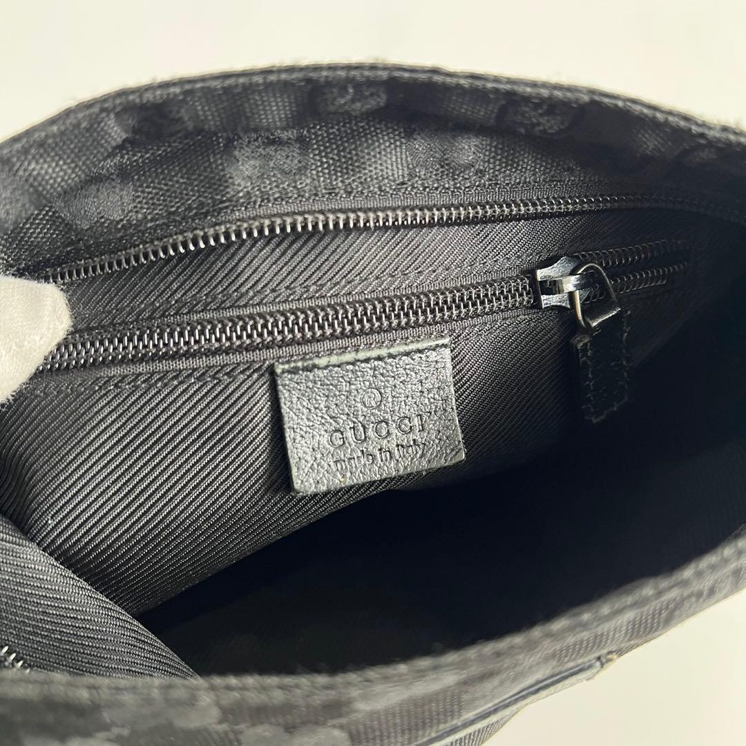 バッグ GUCCI GG PATTERN CANVAS ONE SHOULDER BAG