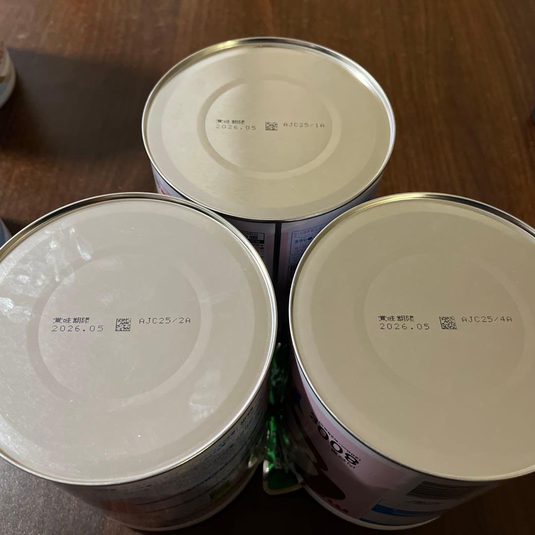 粉ミルク 3種セット 明治 BeanStalk WAKODO 大缶