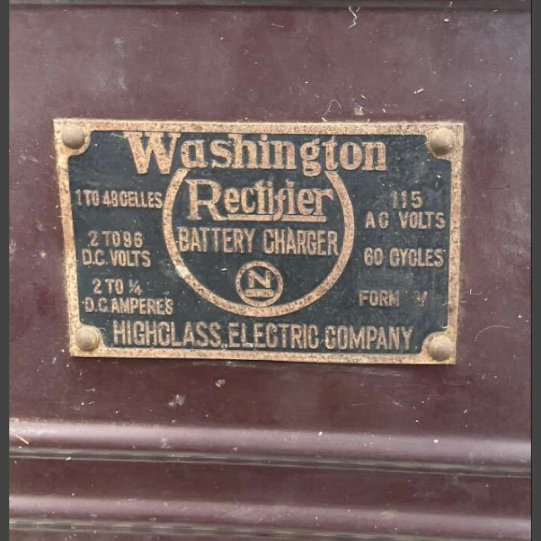 Washington Rectifier　バッテリーでしょうか　よくわかりません