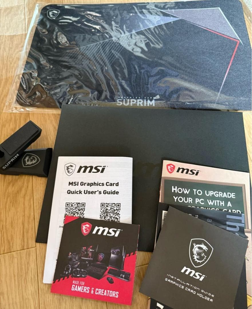 人気✨付属品充実✨　MSI RTX 3070TI SUPRIM X 8G