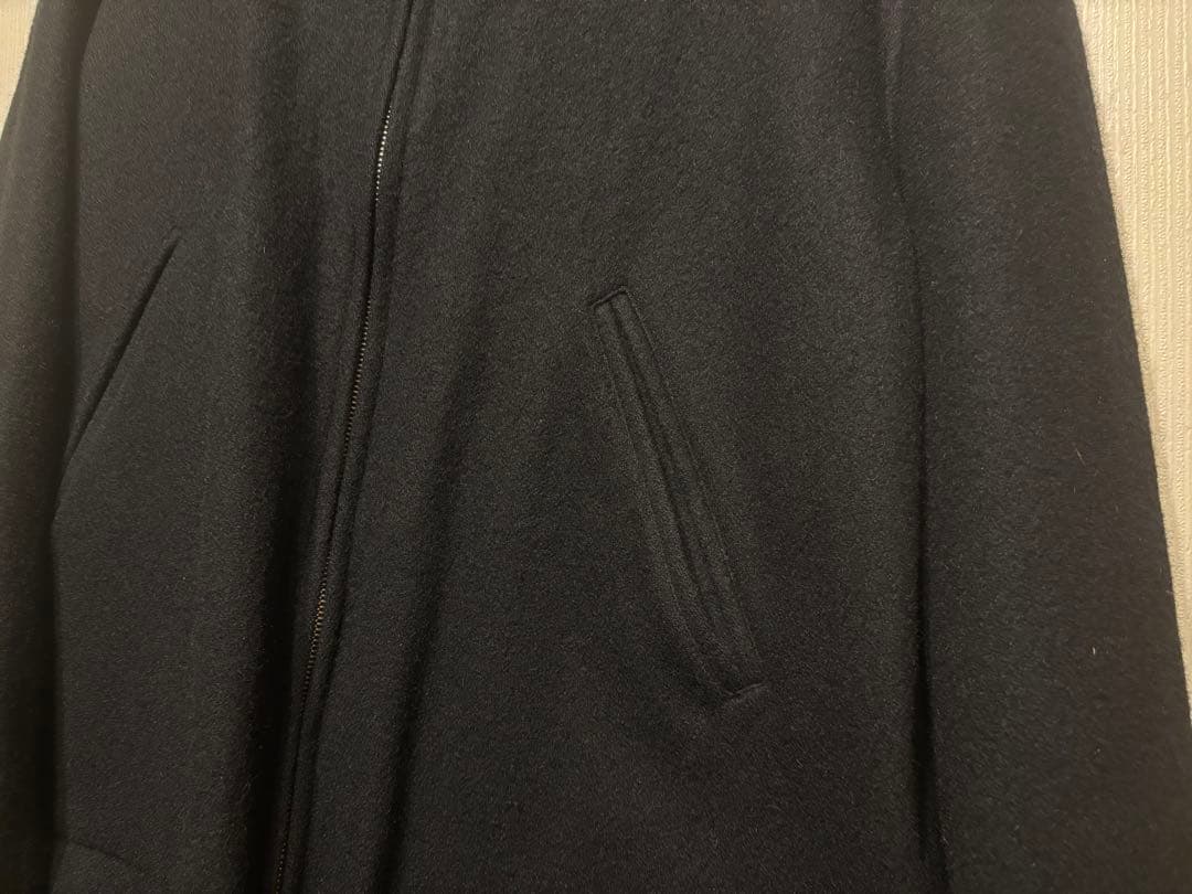 Vintage agnès b. wool melton coat