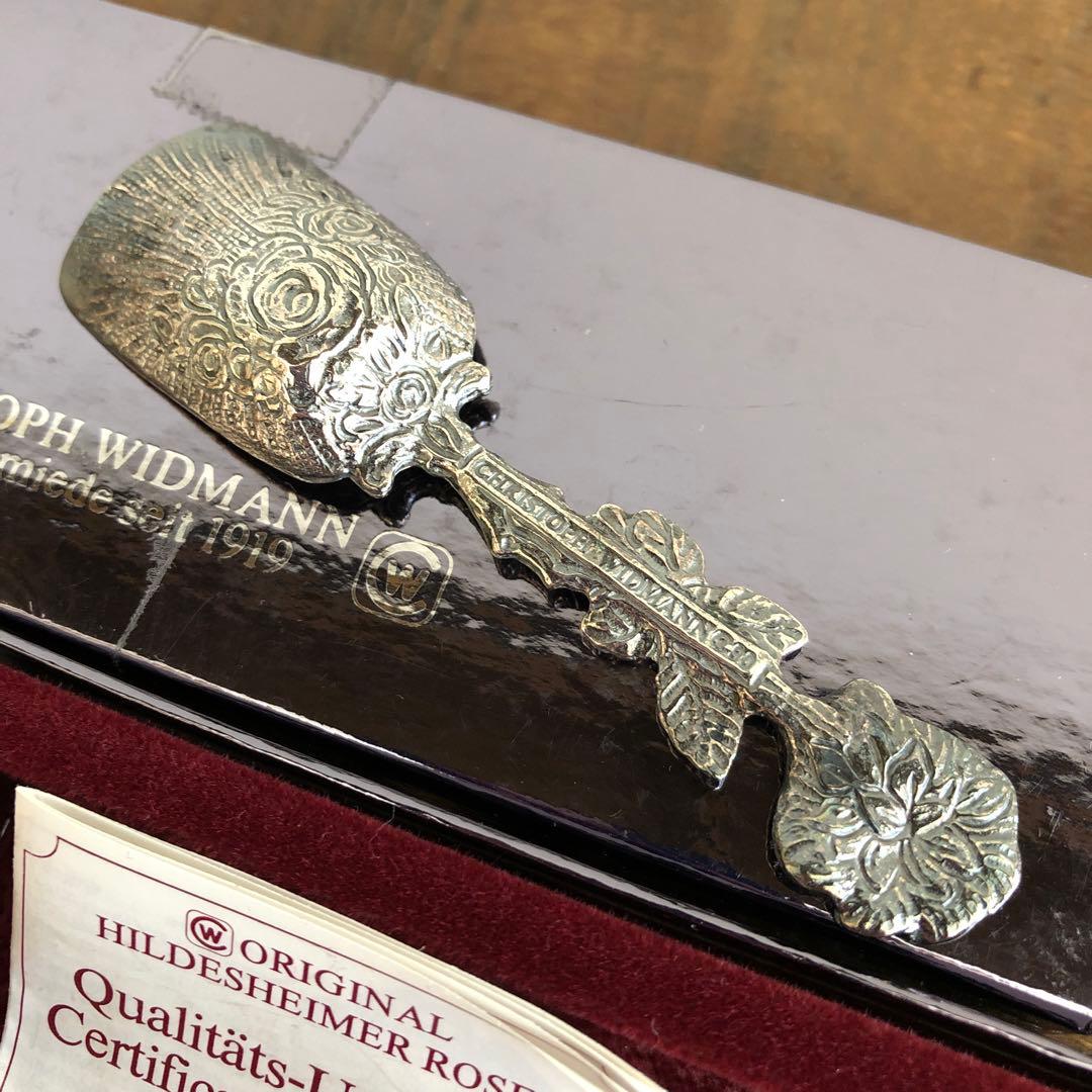 未使用　クリストフウィドマン　ヒルデスハイムローズ　シュガースプーン　スコップ