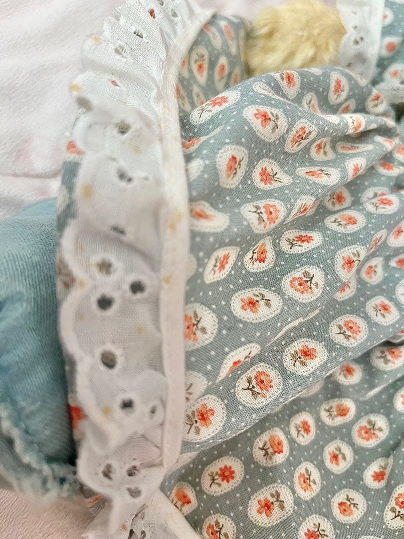 ラシュトン バニー　うさぎ ドール ヴィンテージ　花柄