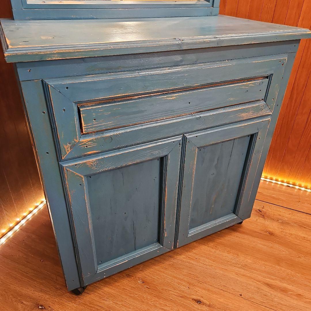 ハンドメイドドレッサー シャビーシック DIY 鏡台