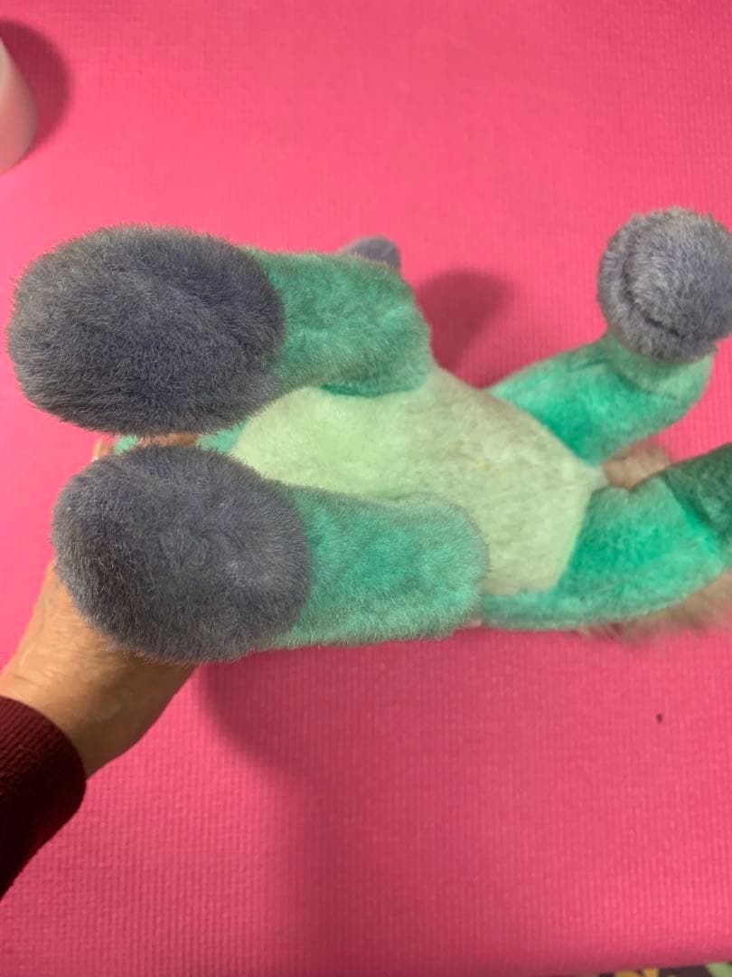 昭和レトロ　手塚治虫『青いブリンク』のぬいぐるみ