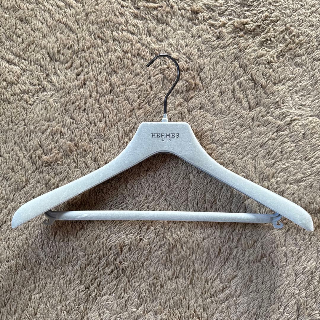 専用　HERMES ハンガー 8本セット グレー・ホワイト