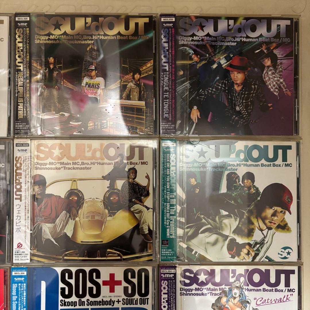 SOUL'd OUT ソウルドアウト CD18枚セット シングル