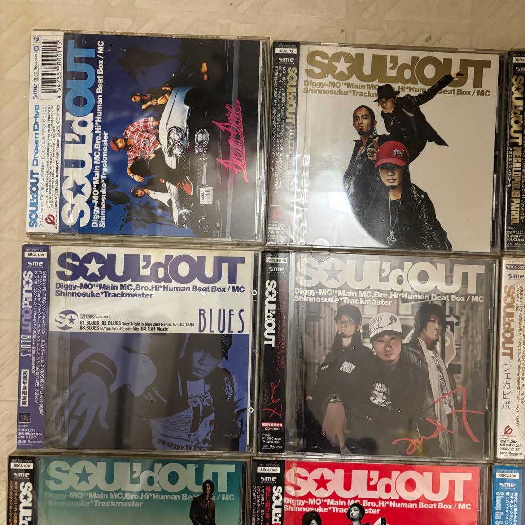 SOUL'd OUT ソウルドアウト CD18枚セット シングル