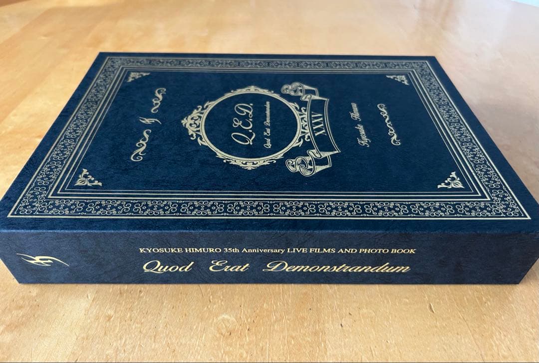 だ*ち様 氷室京介 「QUOD ERAT DEMONSTRANDUM 」初回生産