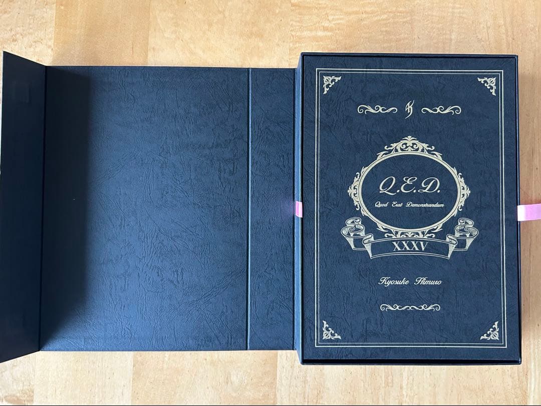 だ*ち様 氷室京介 「QUOD ERAT DEMONSTRANDUM 」初回生産