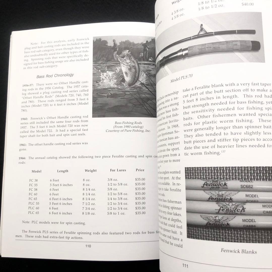 フェンウィック 写真資料集「Fenwick」フェンウィックの歴史とロッド