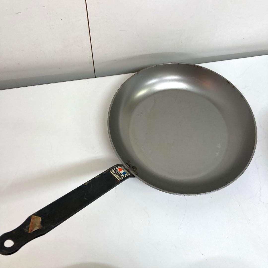 B282-19 mauviel ムヴィエール ？　片手鍋セット　フライパン