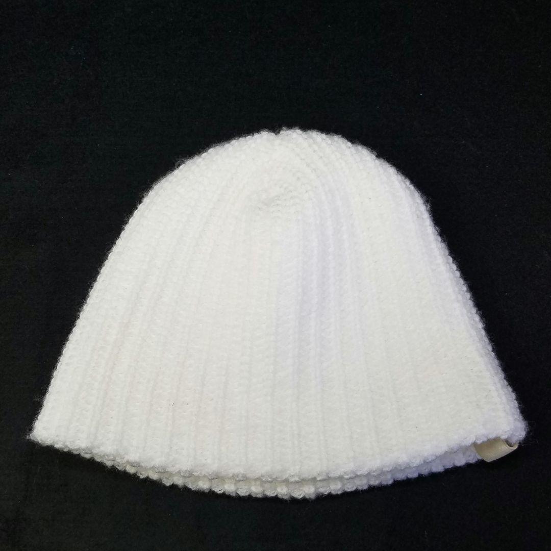 激レア品 HTC エイチティーシー ビーニー ニット帽 ホワイト 白