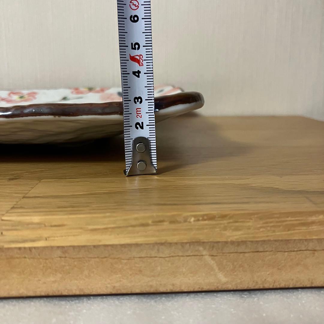 夕立窯　うさぎ　脚付角皿　3点セット