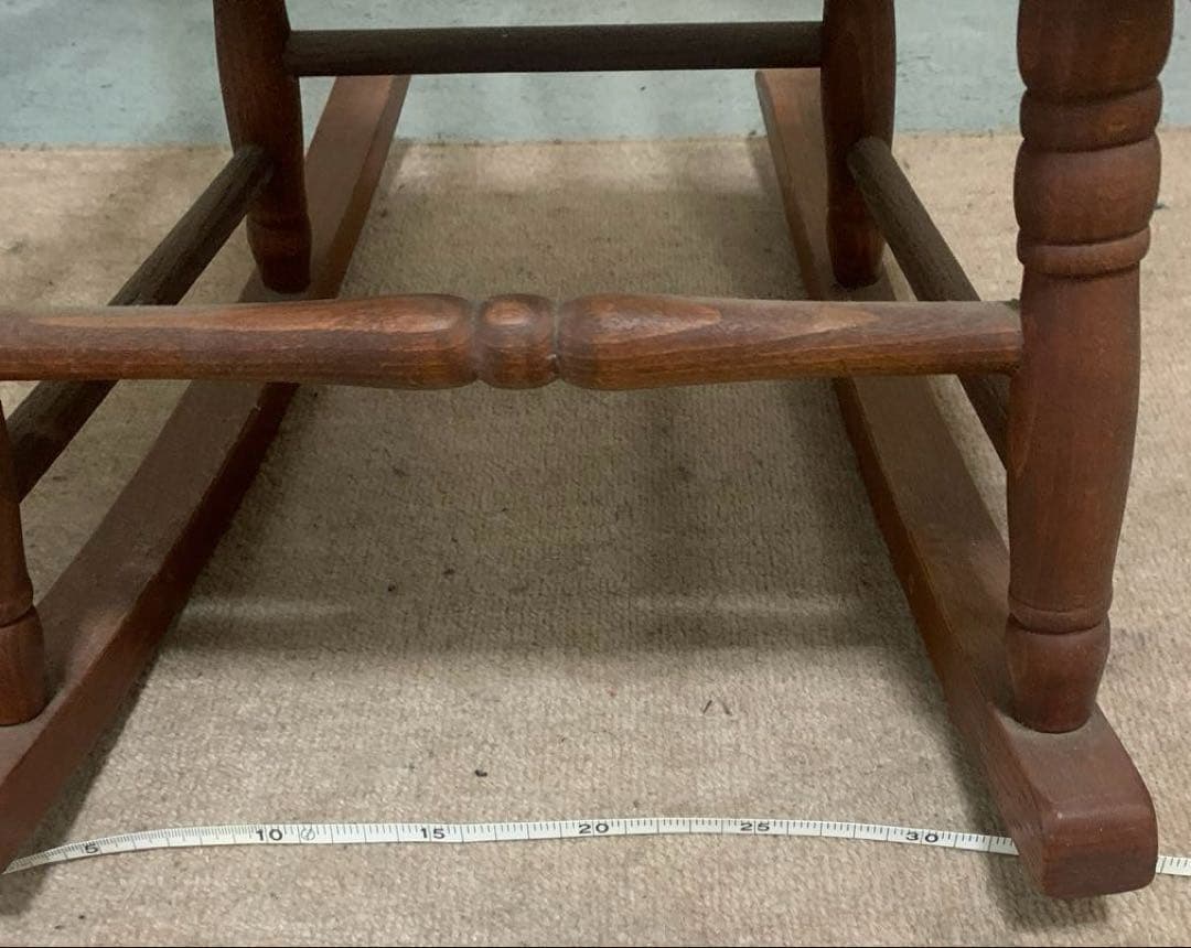 木製 椅子　ロッキングチェア　アメリカにて購入