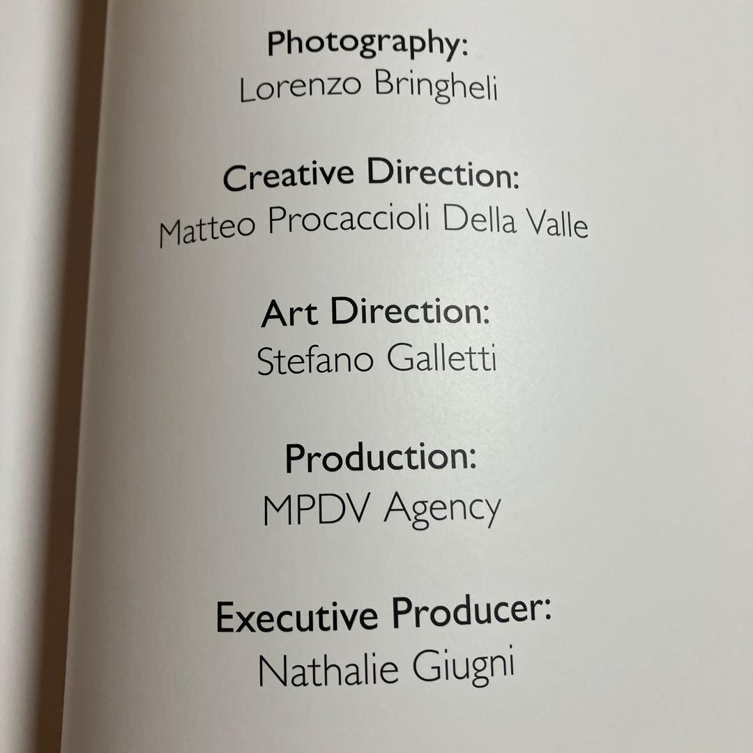 新品未使用　非売品　トッズTOD'S写真集ITALIAN HANDS レア書籍