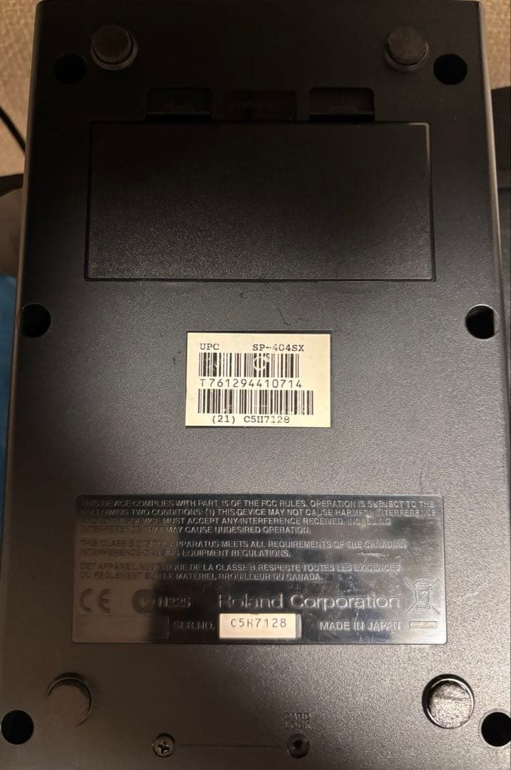 sp404sx　Roland