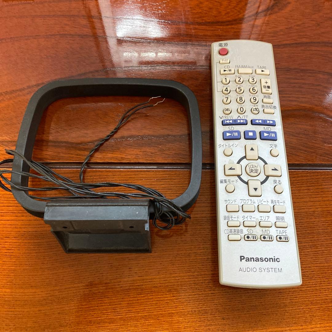 Panasonic SA-PM730SD CDチェンジャー付きMDコンポ