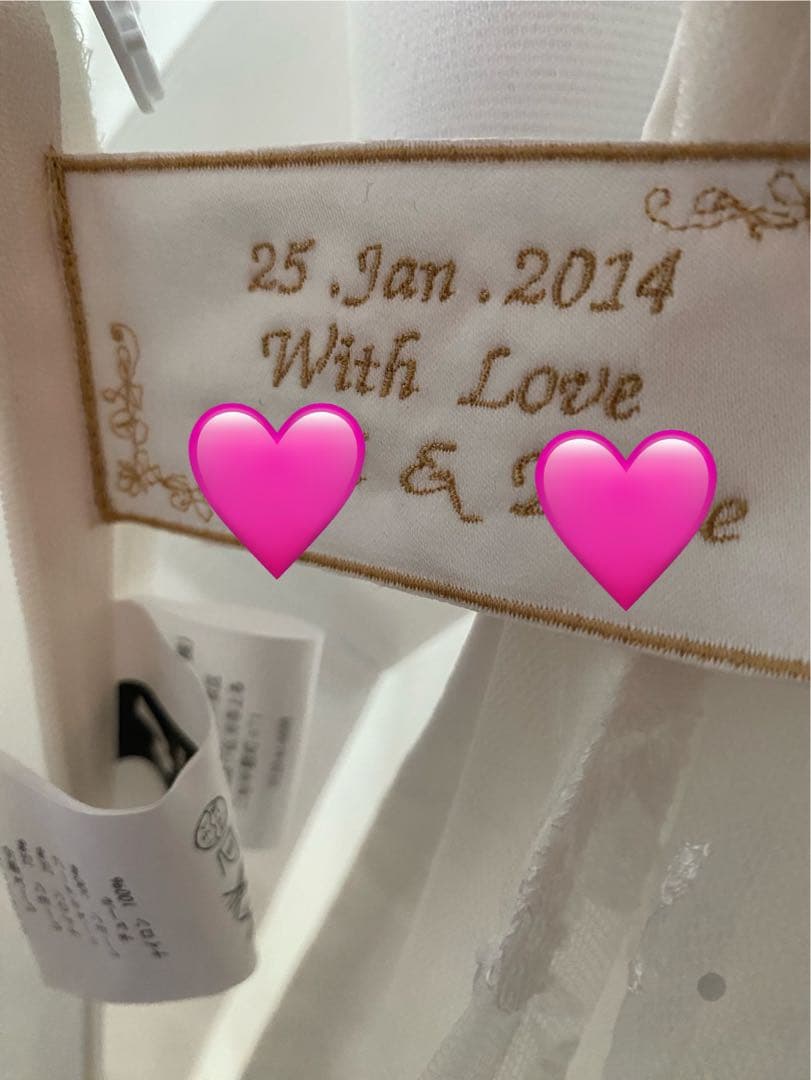 ワタベウェディング　エンパイアウェディングドレス