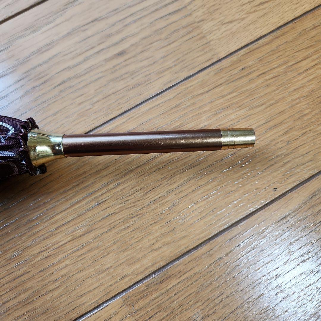 セリーヌ長傘 茶色