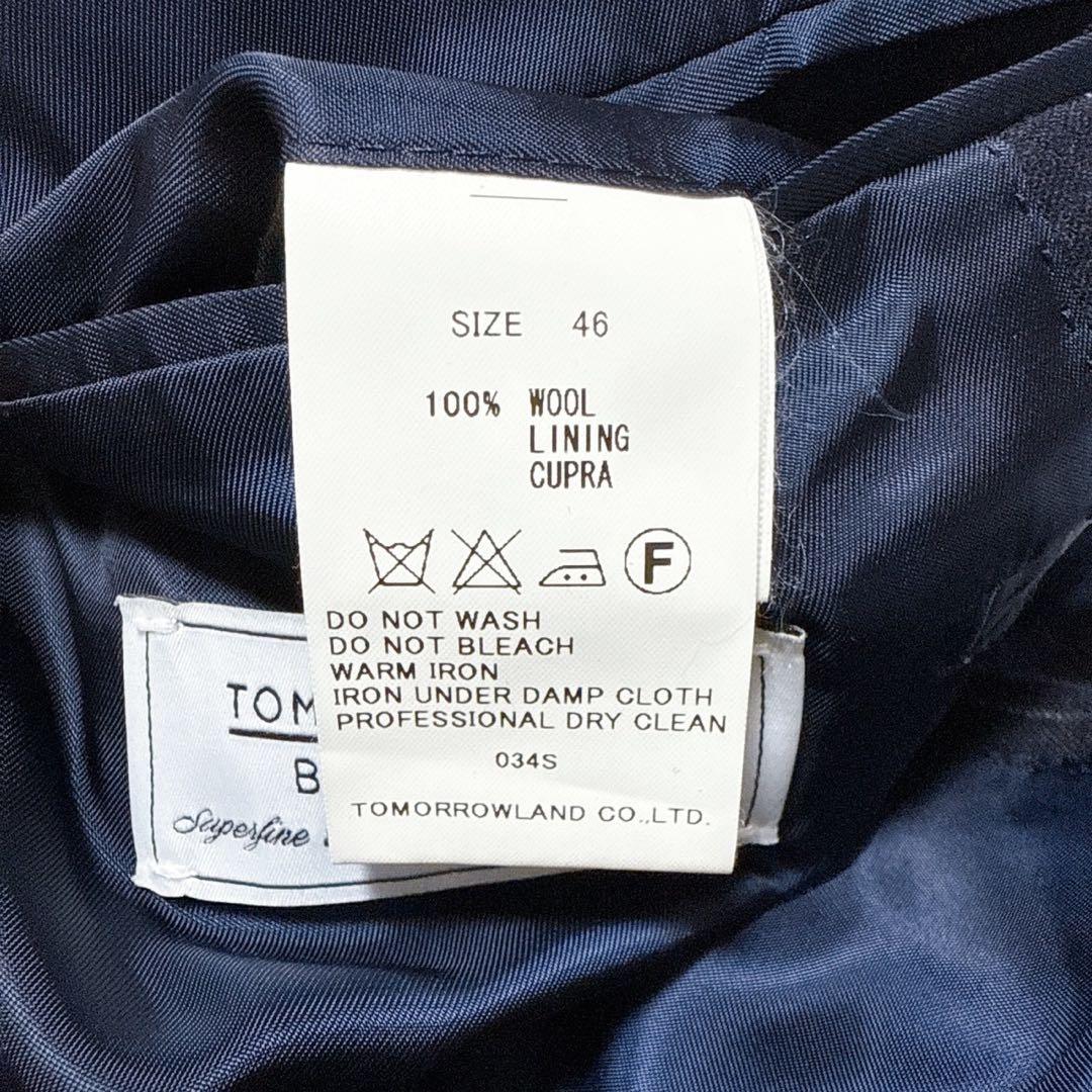 トゥモローランド ブルーワーク NIKKE スーツ ネイビー 紺 46
