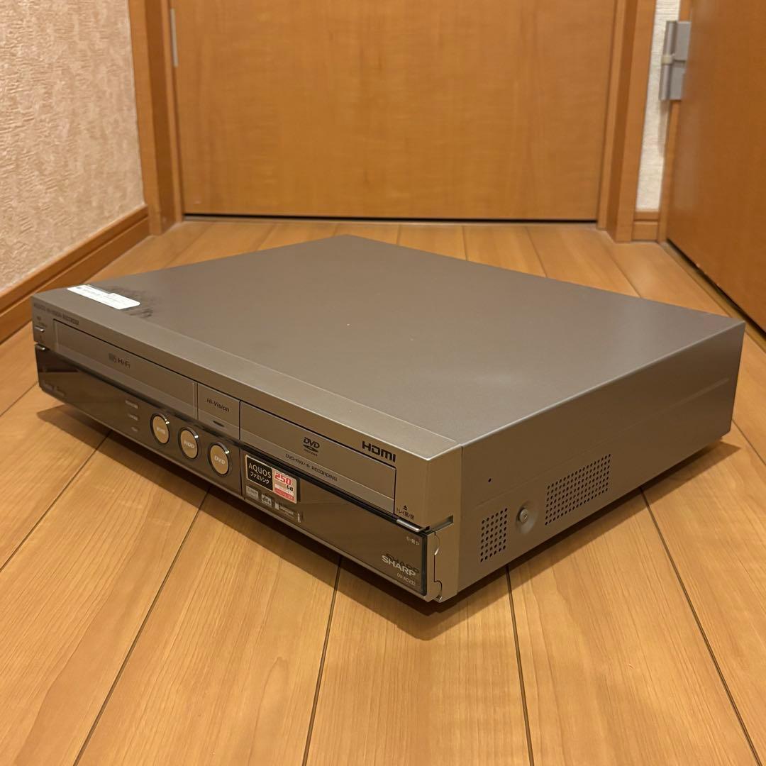 SHARP DV-ACV32 VHS DVD ダビング 動作品