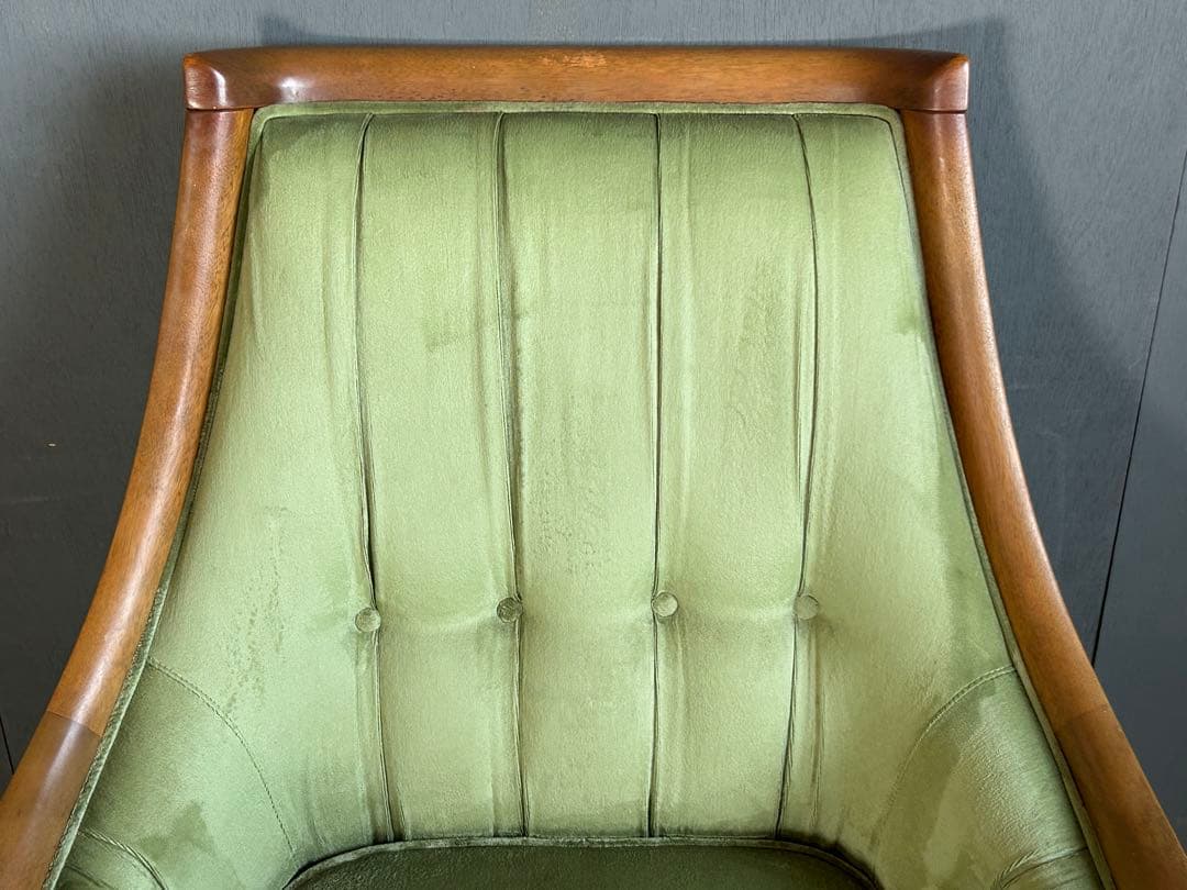 ②マルニ　 maruni サランテ　1Pソファ　パーソナルソファ　グリーン　SZ