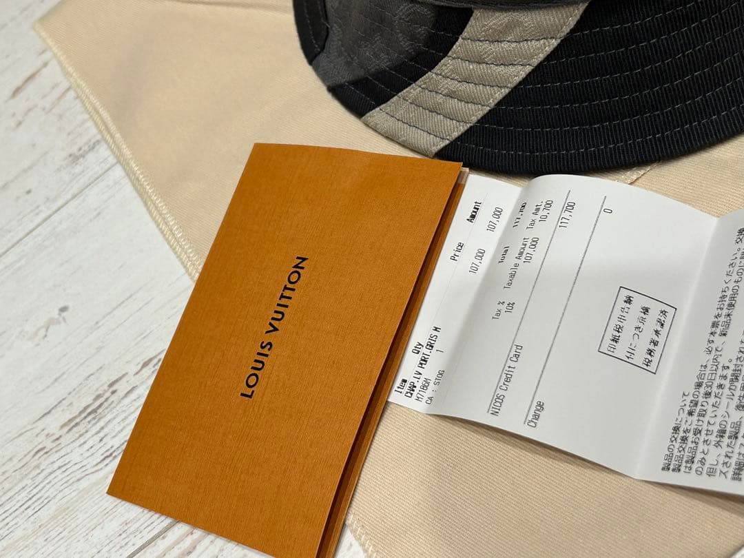 ※値下げ！！ルイヴィトン　バケットハット(美品)　Mサイズ