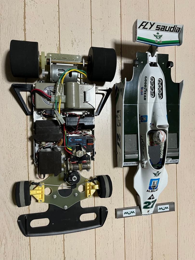 タミヤラジコンカー 1/10 ウイリアムズFW-07(当時物)